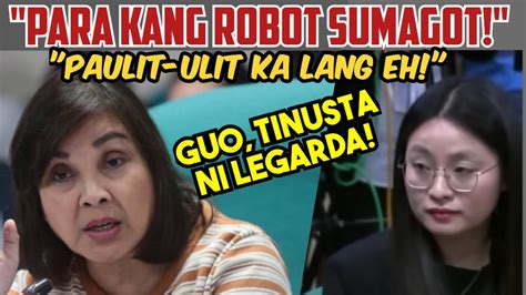 casa legarda|'Ikaw na next': Legarda confident Alice Guo will be caught soon.